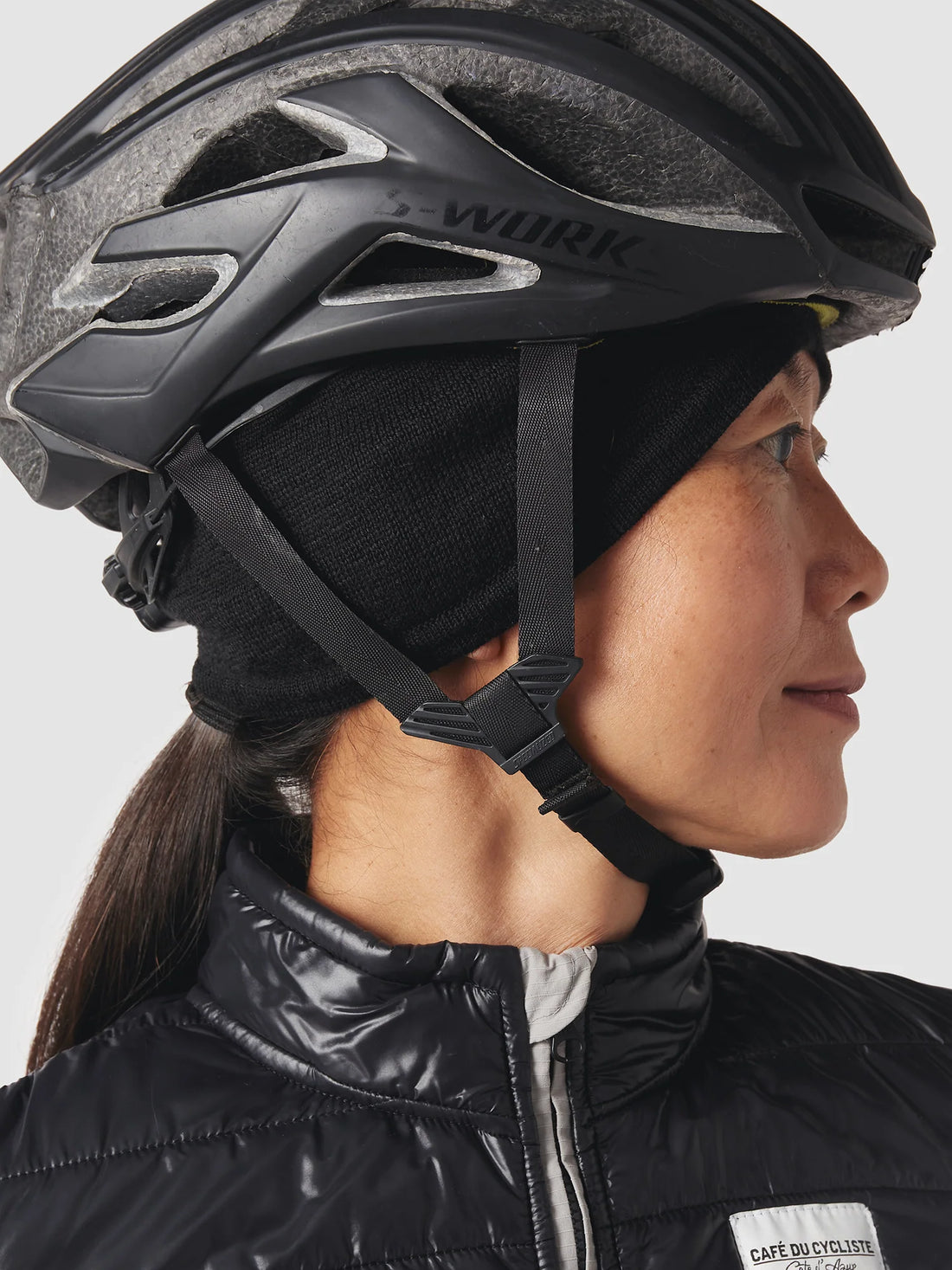 Café du Cycliste Marianne Unisex Merino Beanie Black