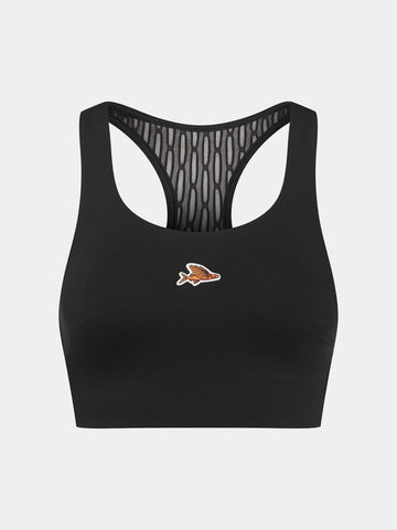Café du Cycliste Cesarine Sports Bra Sport-BH Black