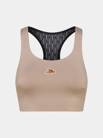 Café du Cycliste Cesarine Sports Bra Sport-BH Oyster Grey