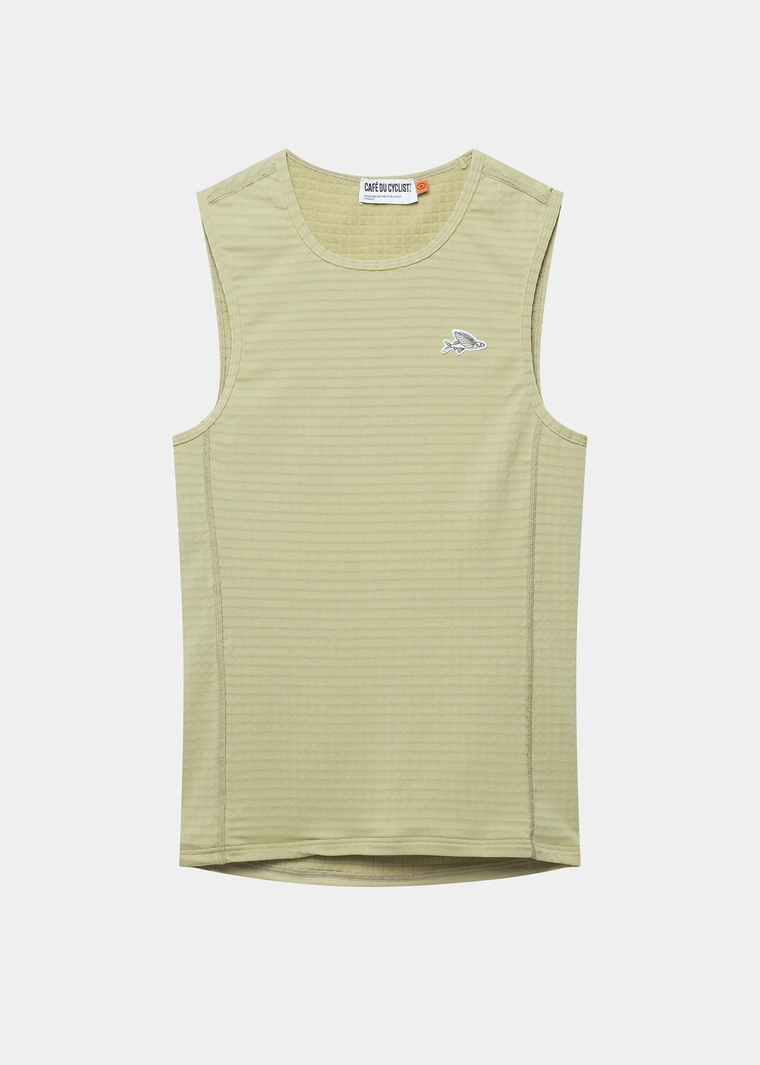 Café du Cycliste Coline Men's Three Season Base Layer Radunterhemd ärmellos Puddle