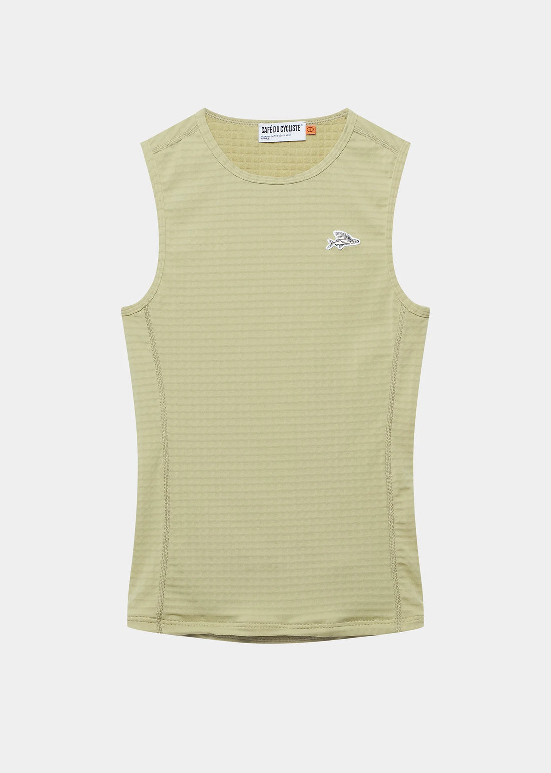 Café du Cycliste Coline Women's Three Season Base Layer Radunterhemd ärmellos Puddle