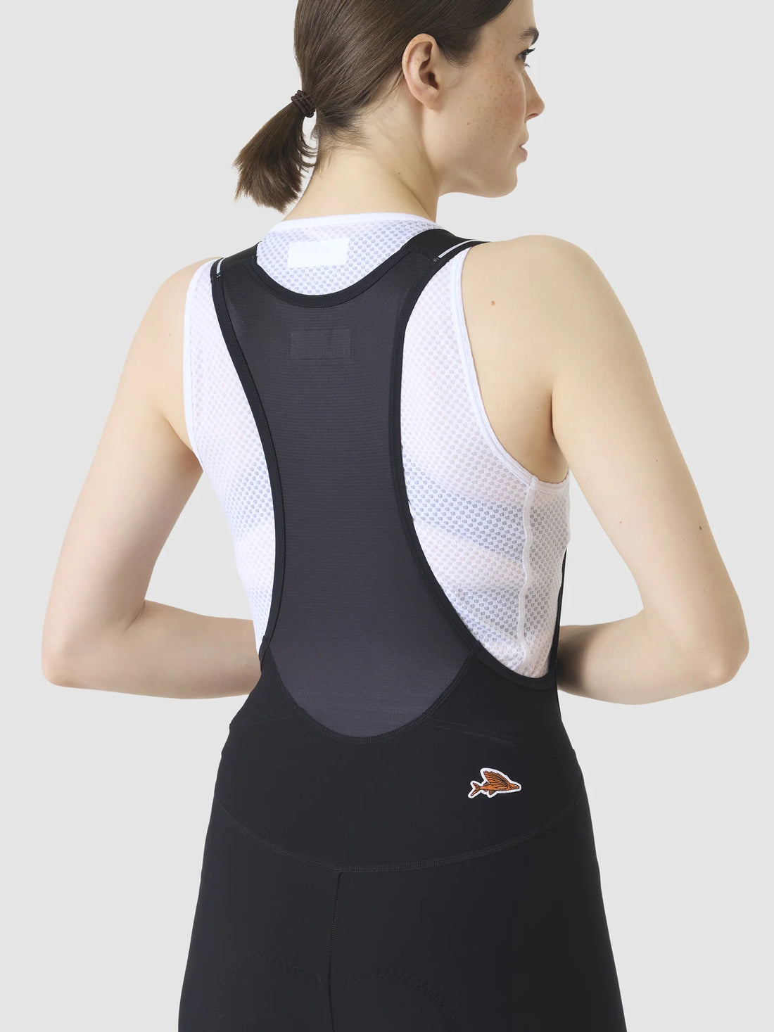 Café du Cycliste Women's Liliane Superlight Base Layer ärmellos White