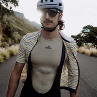 Café du Cycliste Men's Liliane Superlight Base Layer White