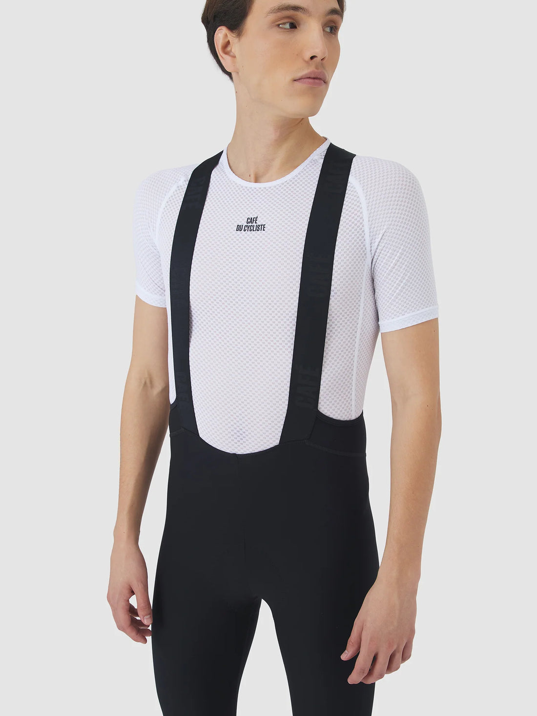 Café du Cycliste Men's Liliane Superlight Base Layer White