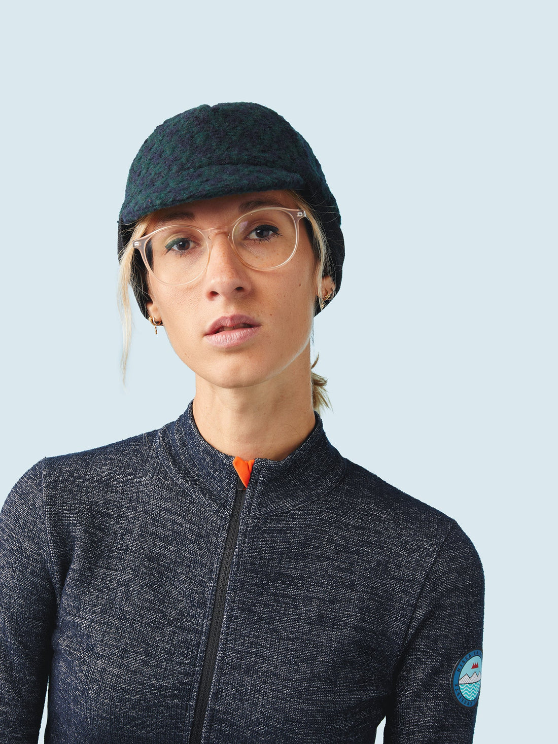 Café du Cycliste Belgium Cap Radkappe Navy Green