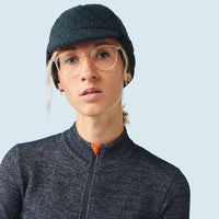 Café du Cycliste Belgium Cap Radkappe Navy Green