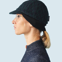 Café du Cycliste Belgium Cap Radkappe Navy Green