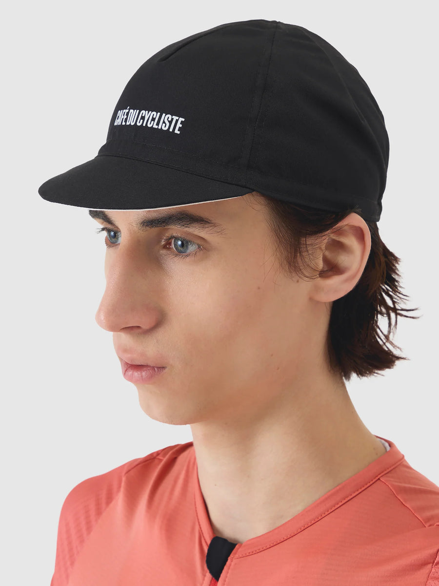 Café du Cycliste Gapette Cycling Cap Radkappe Black