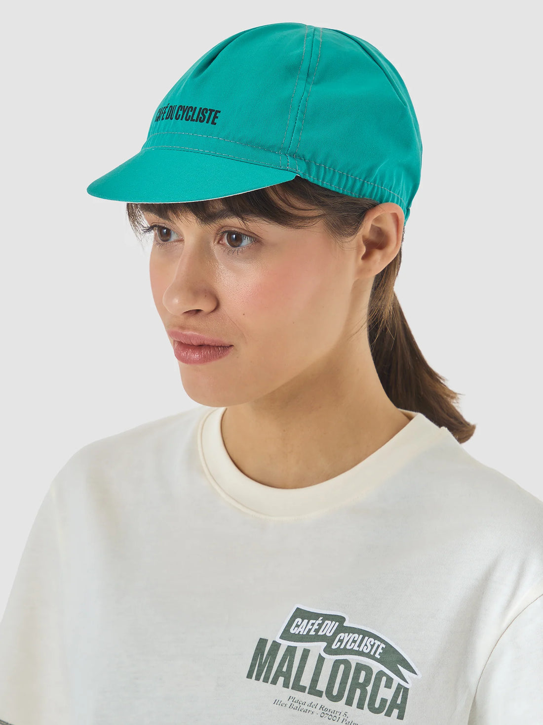 Café du Cycliste Gapette Cycling Cap Radkappe Riviera Blue