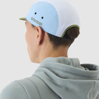 Café du Cycliste Gravel Cap Summer Radkappe Khaki Ice Blue