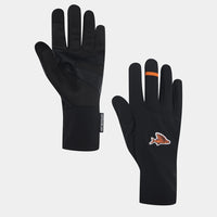 Café du Cycliste Softshell Gloves Unisex Cycling Gloves Thermo Handschuhe Black