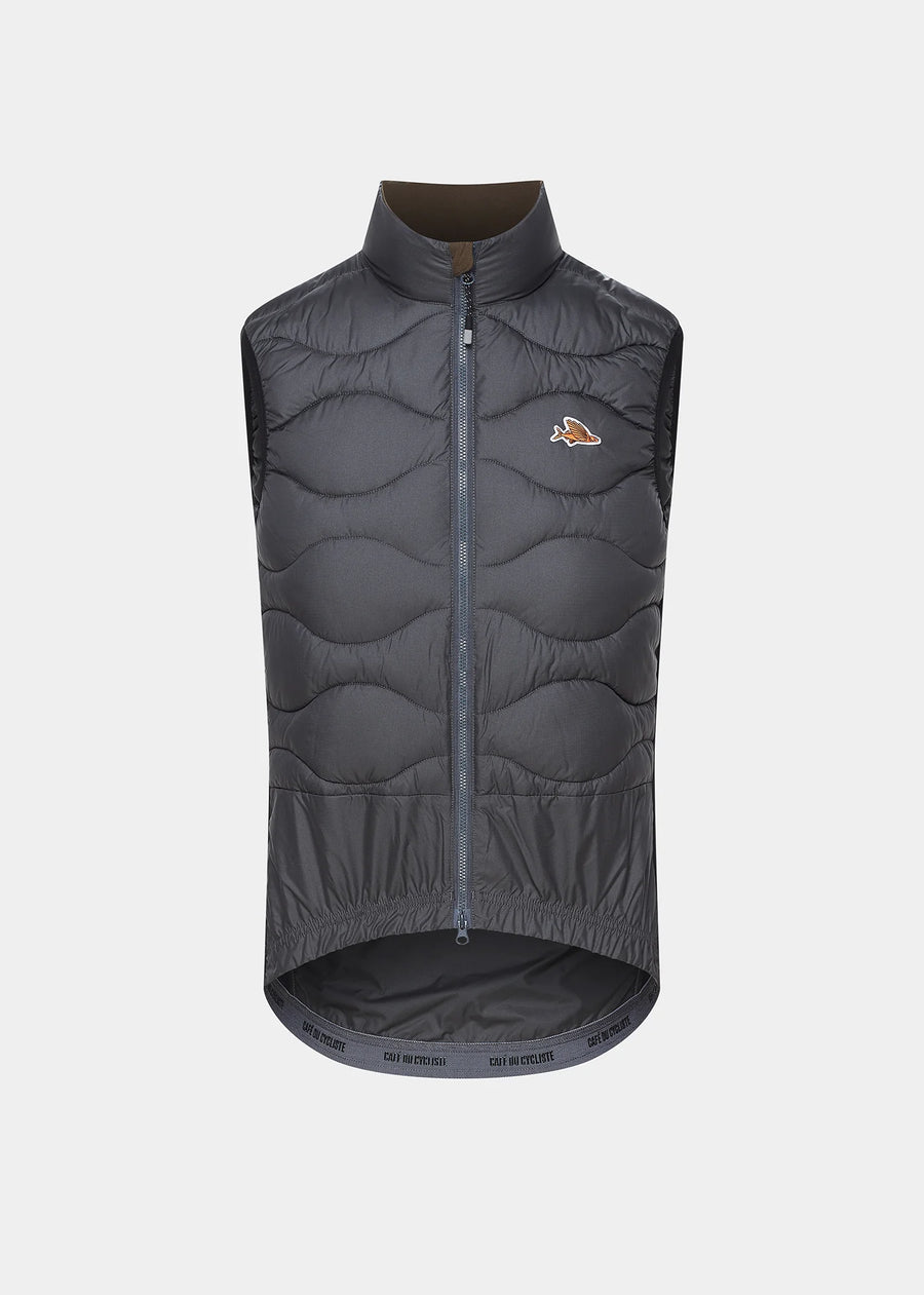 Café du Cycliste Alexia Unisex Thermal Gilet Thermo Weste Anthracite