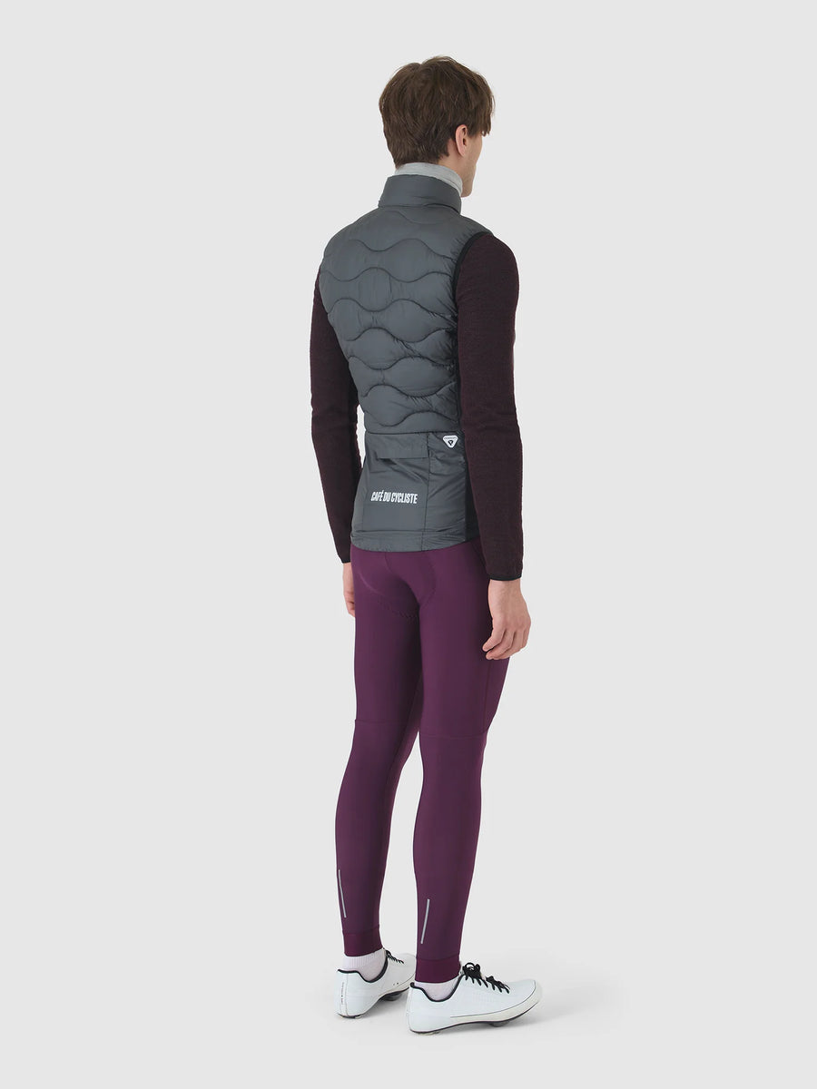 Café du Cycliste Alexia Unisex Thermal Gilet Thermo Weste Anthracite