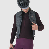 Café du Cycliste Alexia Unisex Thermal Gilet Thermo Weste Anthracite