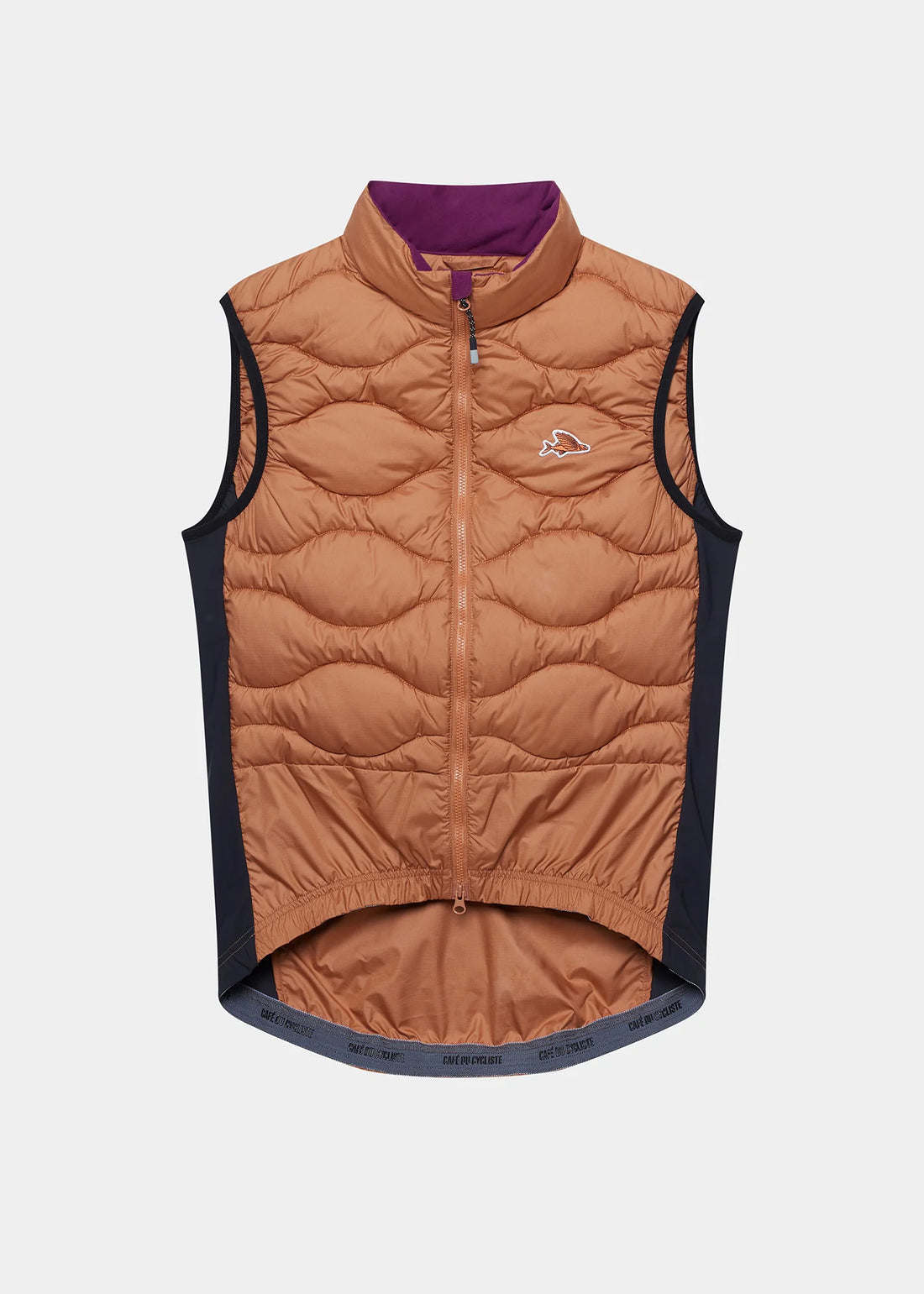 Café du Cycliste Alexia Unisex Thermal Gilet Thermo Weste Cashew
