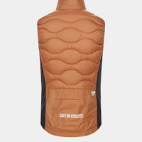 Café du Cycliste Alexia Unisex Thermal Gilet Thermo Weste Cashew