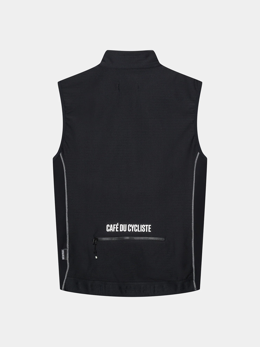 Café du Cycliste Sibille Men's Thermal Gilet Thermo Windweste Black