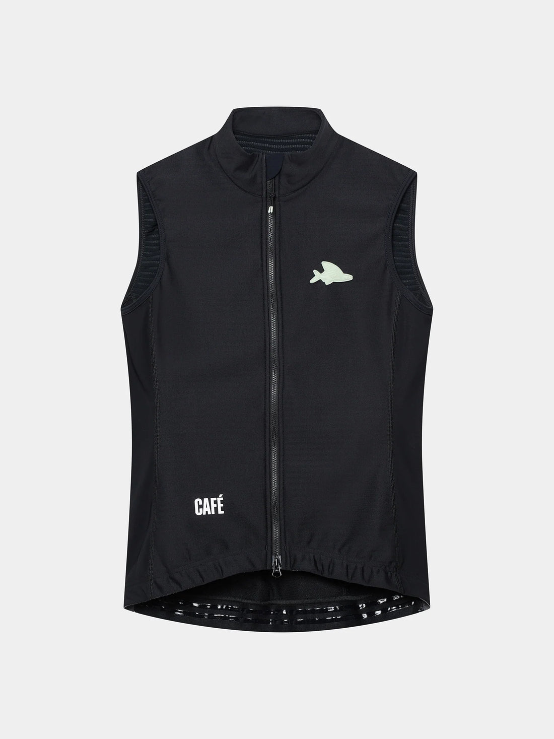 Café du Cycliste Sibille Women's Thermal Gilet Thermo Windweste Black