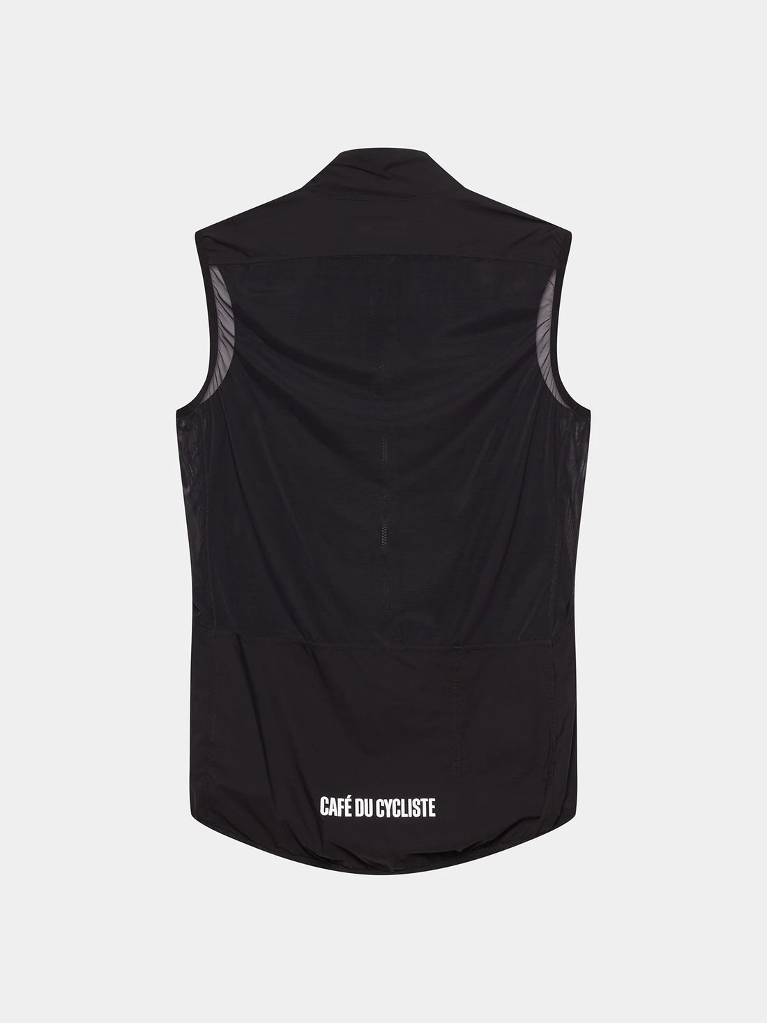 Café du Cycliste Edith Men's Cycling Gilet Windweste Black