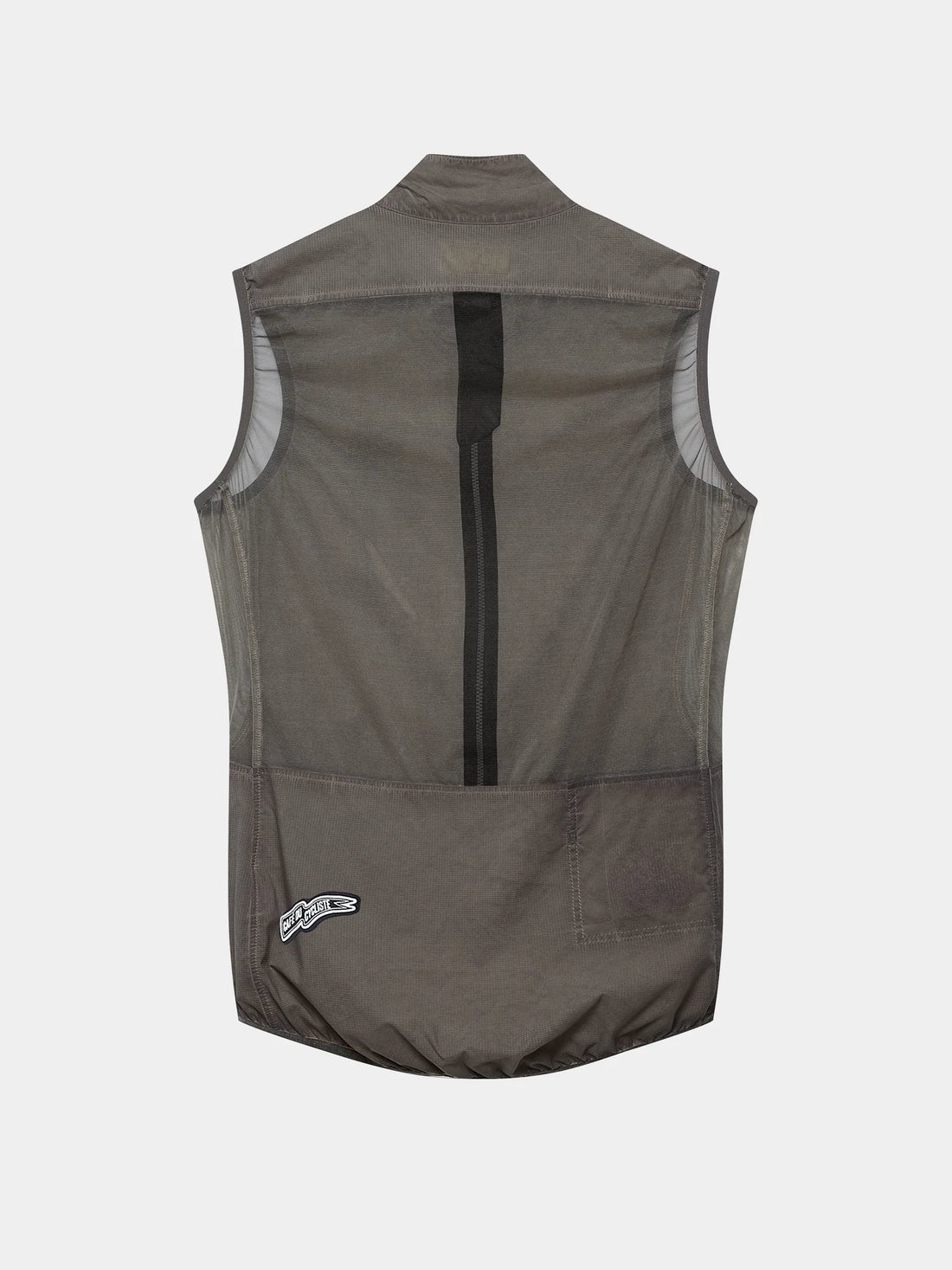 Café du Cycliste Edith Men's Cycling Gilet Windweste Charcoal