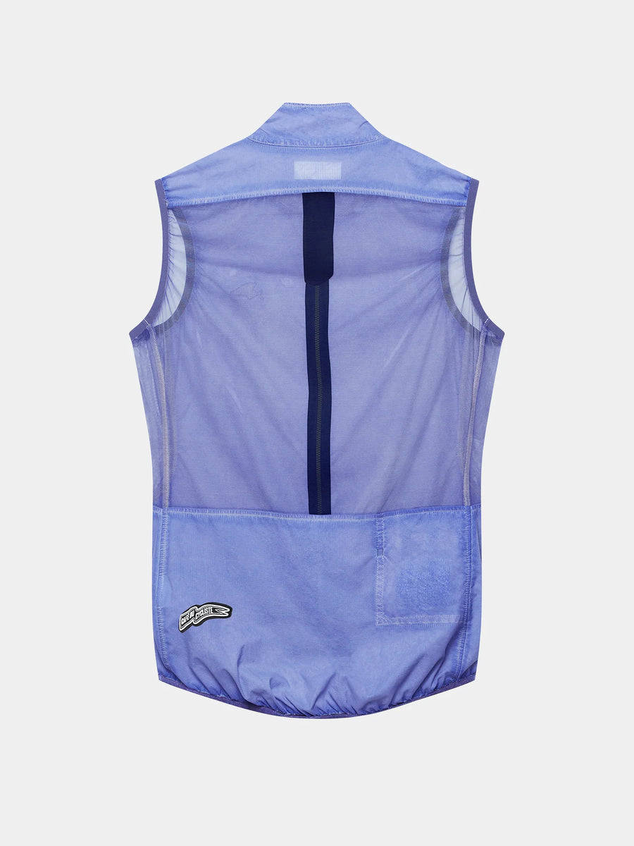 Café du Cycliste Edith Men's Cycling Gilet Windweste Verbena