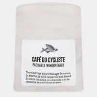 Café du Cycliste Edith Men's Cycling Gilet Windweste Chalk