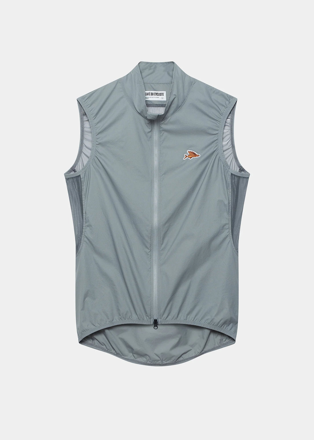 Café du Cycliste Edith Men's Cycling Gilet Windweste Mountain Fog