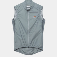 Café du Cycliste Edith Men's Cycling Gilet Windweste Mountain Fog