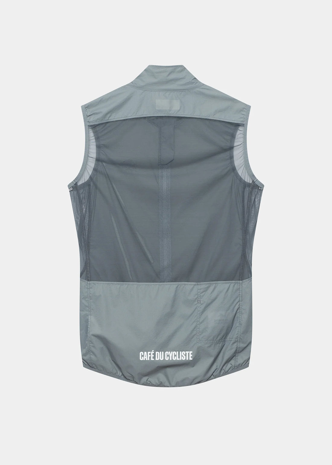 Café du Cycliste Edith Men's Cycling Gilet Windweste Mountain Fog