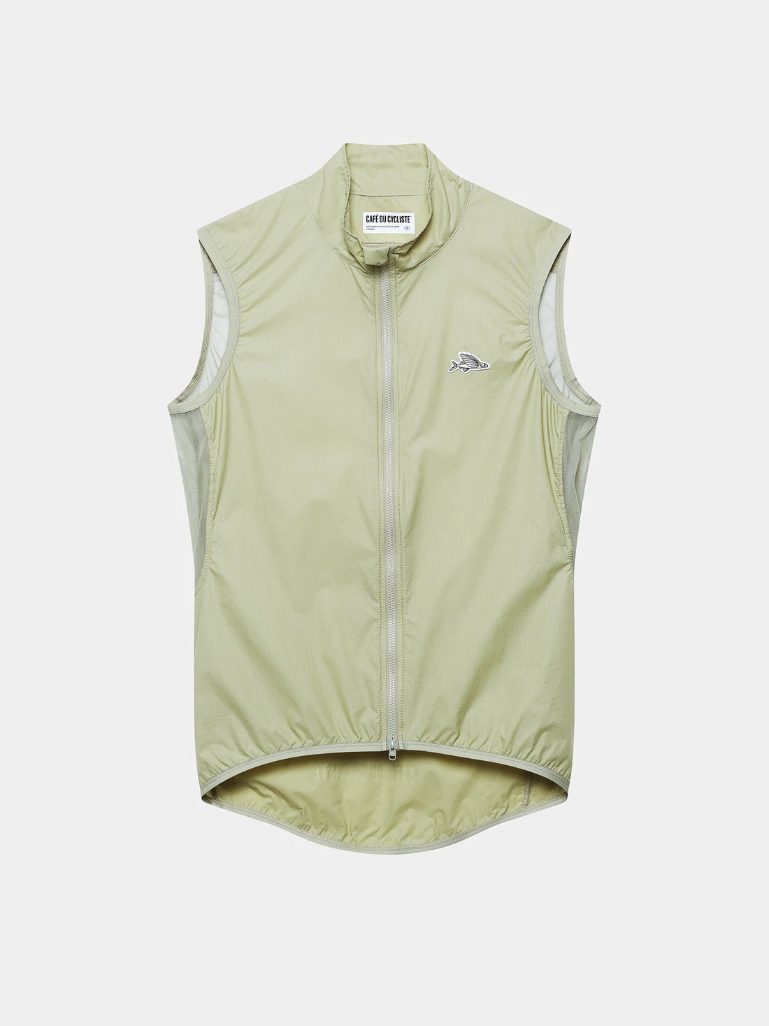 Café du Cycliste Edith Men's Cycling Gilet Windweste Puddle