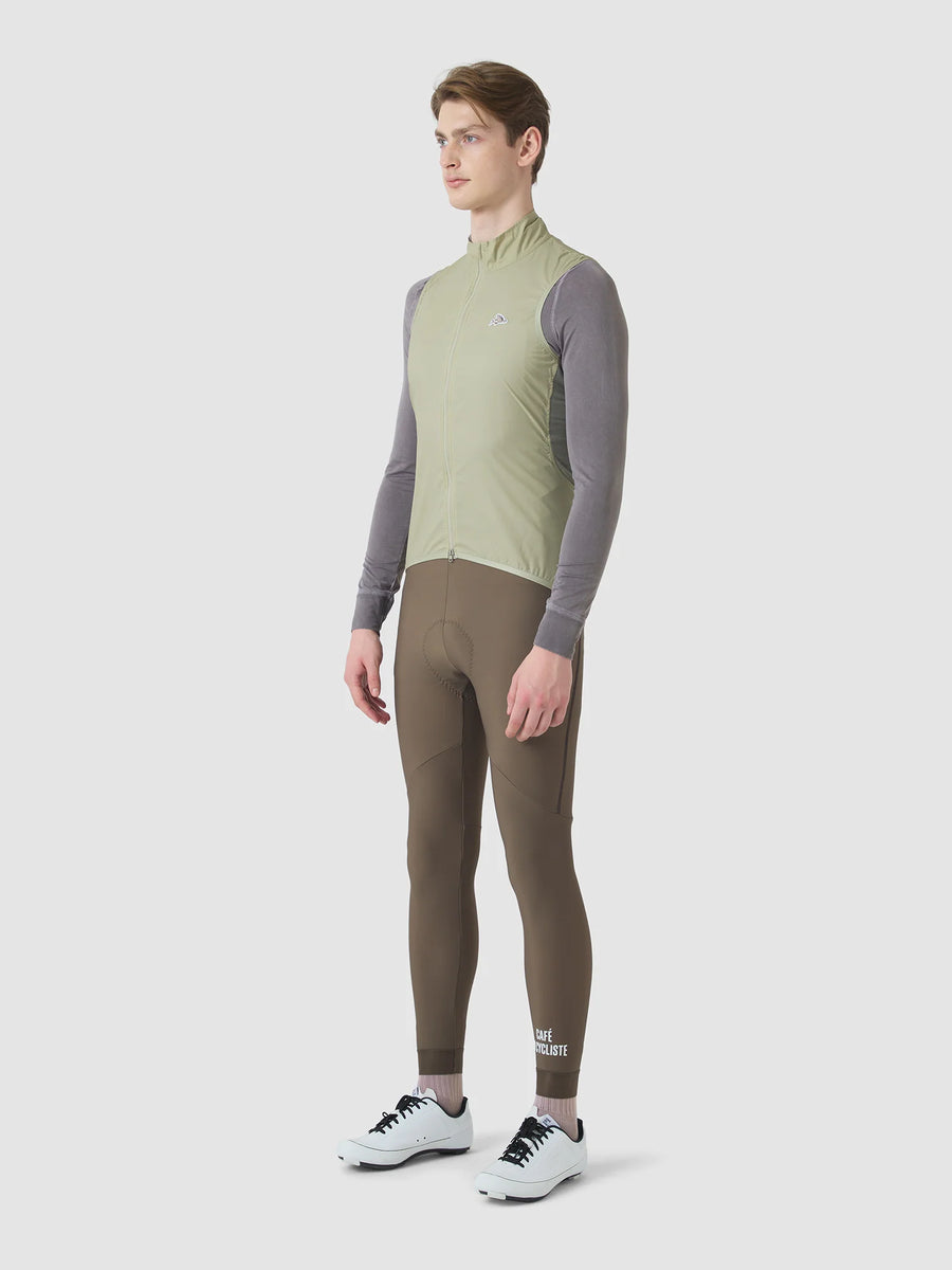 Café du Cycliste Edith Men's Cycling Gilet Windweste Puddle