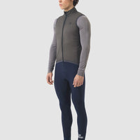 Café du Cycliste Edith Men's Cycling Gilet Windweste Charcoal
