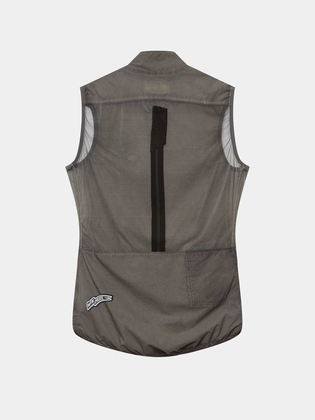 Café du Cycliste Edith Women's Cycling Gilet Windweste Charcoal