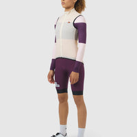 Café du Cycliste Edith Women's Cycling Gilet Windweste Chalk