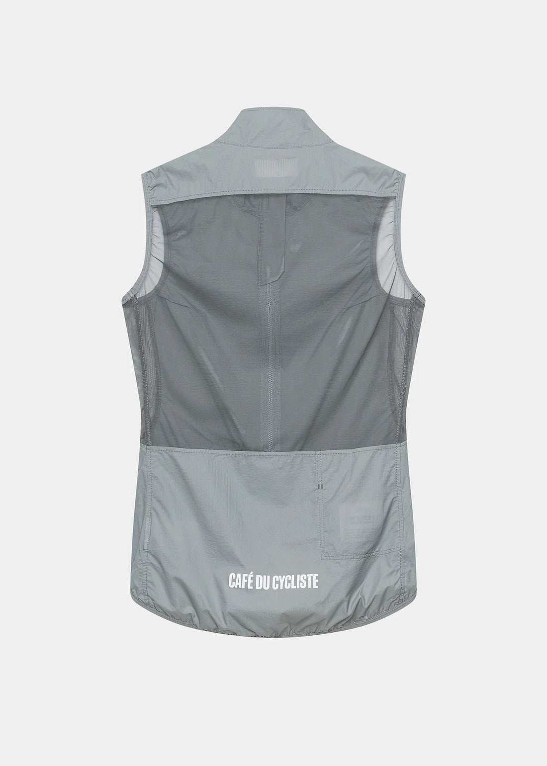 Café du Cycliste Edith Women's Cycling Gilet Windweste Mountain Fog