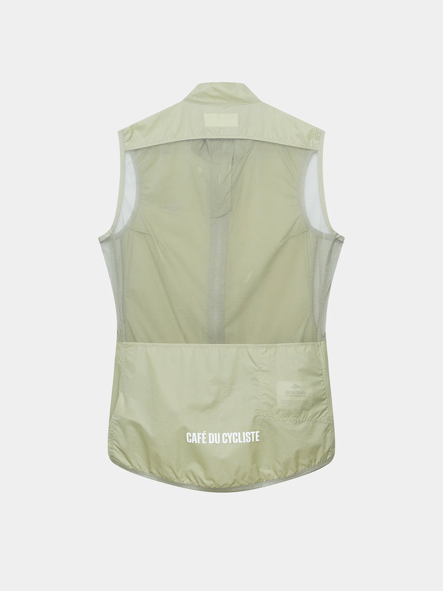 Café du Cycliste Edith Women's Cycling Gilet Windweste Puddle