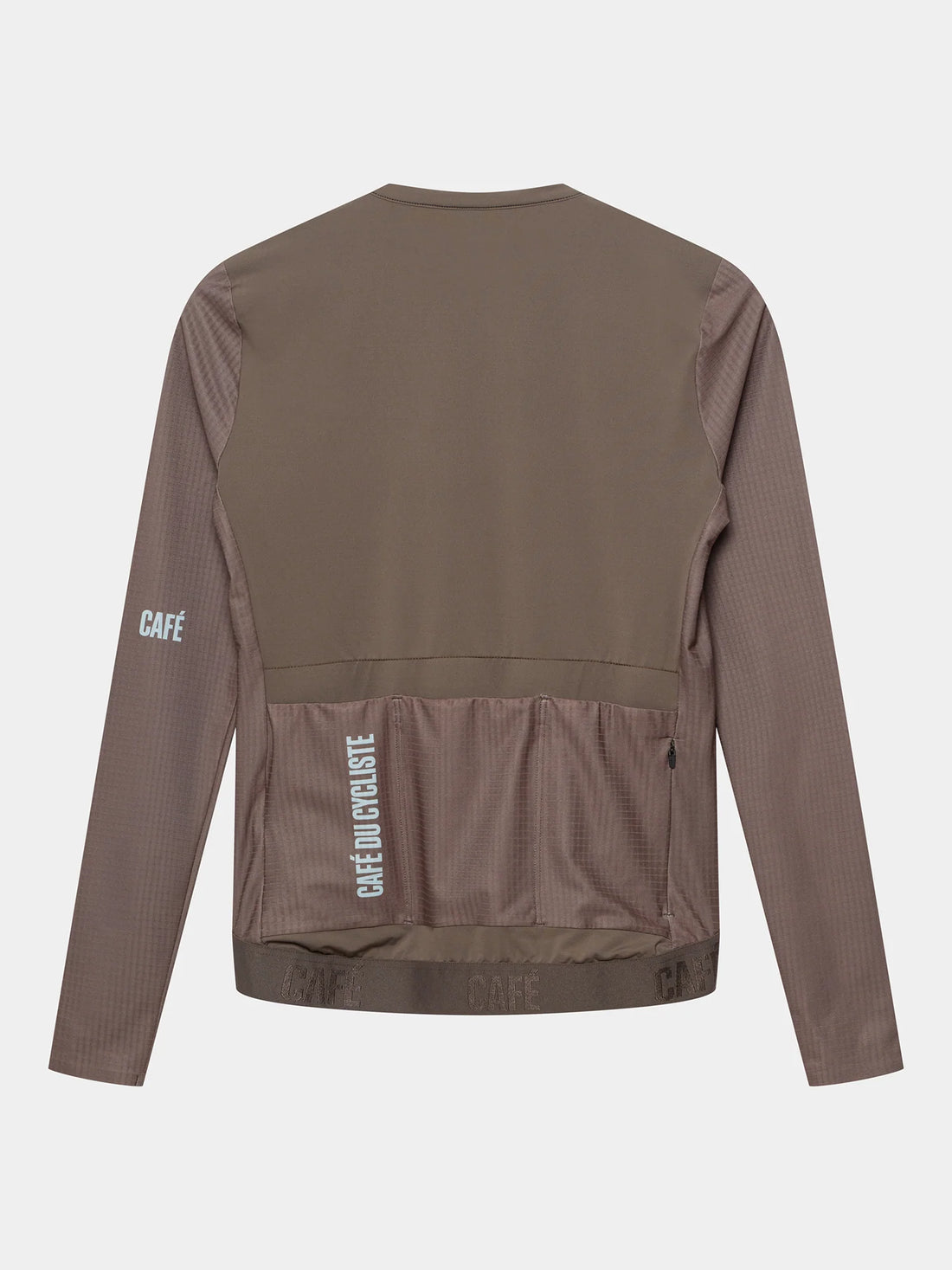 Café du Cycliste Andrea Men's Superlight Long Sleeve Cycling Jersey Radtrikot langarm Carob