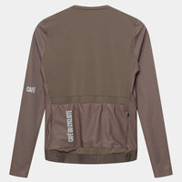 Café du Cycliste Andrea Men's Superlight Long Sleeve Cycling Jersey Radtrikot langarm Carob