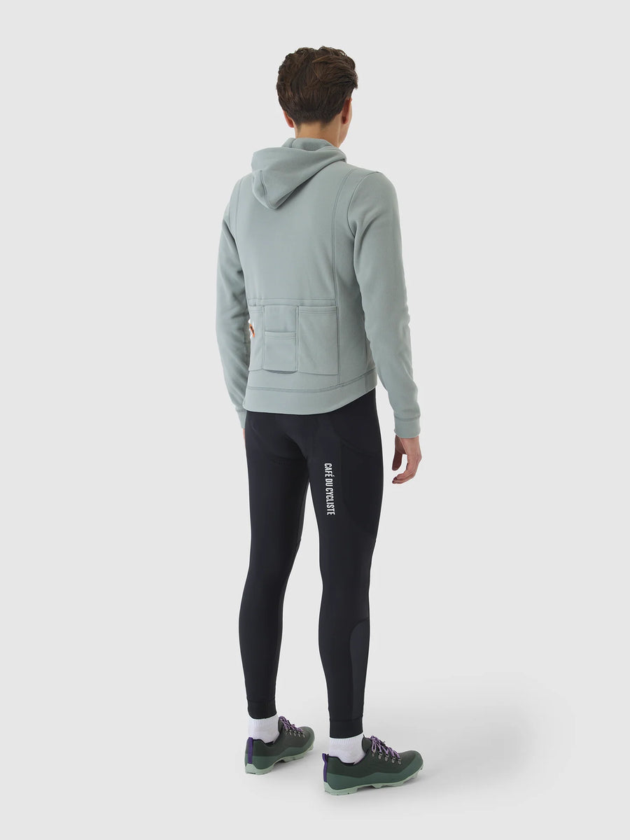 Café du Cycliste Apolline Unisex Midweight Jersey Radtrikot langarm Mountain Fog