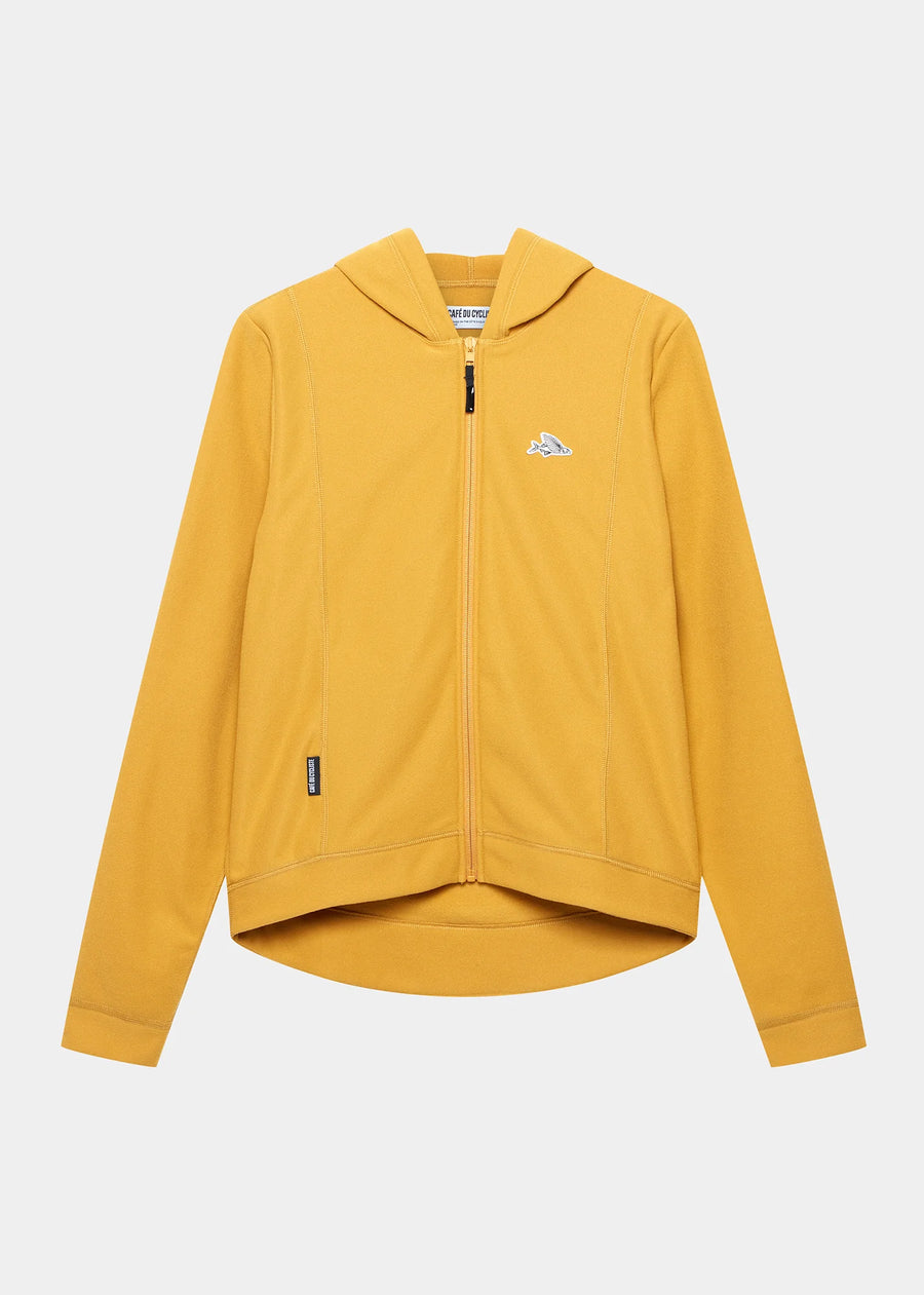 Café du Cycliste Apolline Unisex Midweight Jersey Radtrikot langarm Sunflower