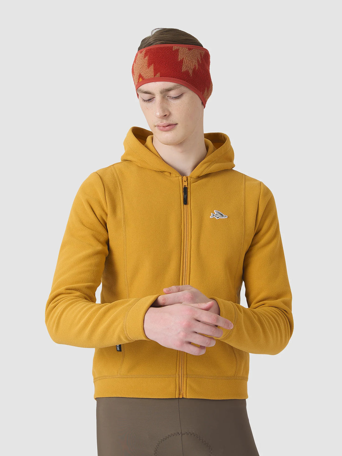 Café du Cycliste Apolline Unisex Midweight Jersey Radtrikot langarm Sunflower