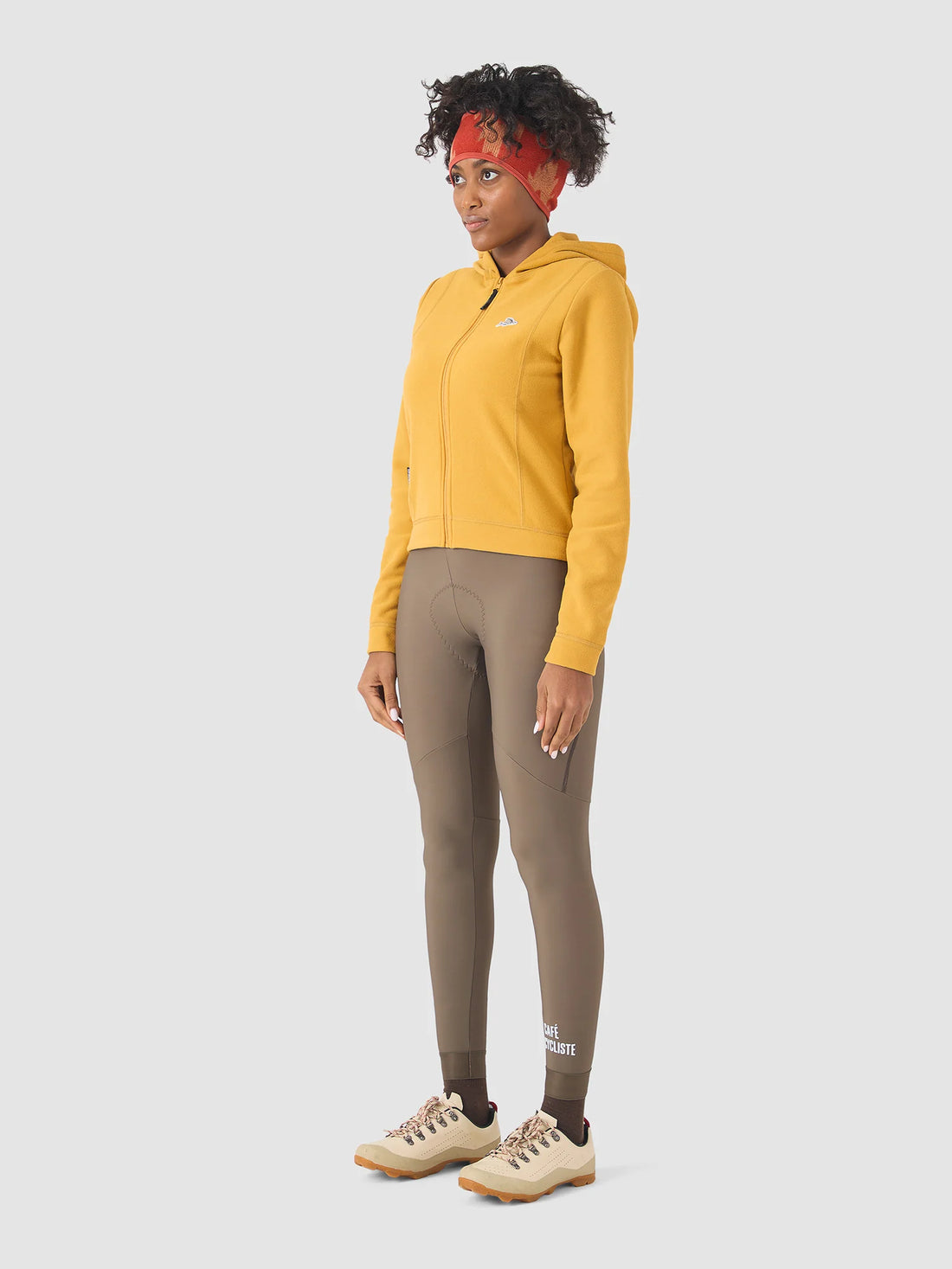 Café du Cycliste Apolline Unisex Midweight Jersey Radtrikot langarm Sunflower