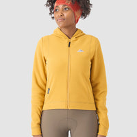 Café du Cycliste Apolline Unisex Midweight Jersey Radtrikot langarm Sunflower