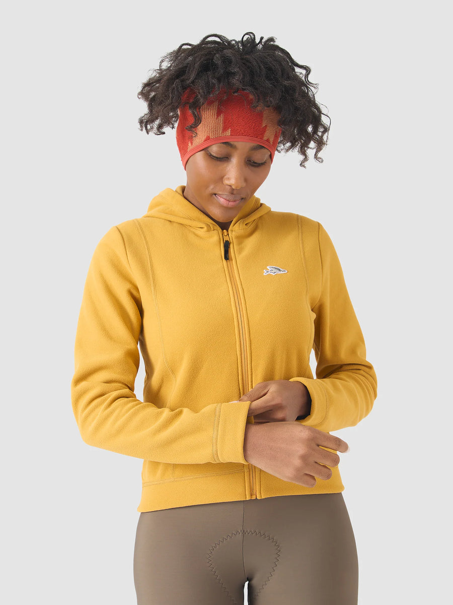 Café du Cycliste Apolline Unisex Midweight Jersey Radtrikot langarm Sunflower