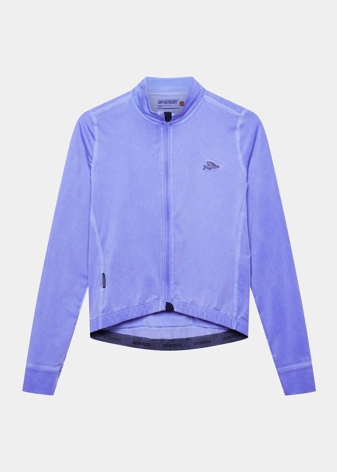 Café du Cycliste Charlie Men's Brushed Long Sleeve Jersey Radtrikot langarm Verbena