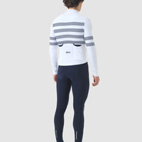 Café du Cycliste Charlie Men's Brushed Long Sleeve Jersey Radtrikot langarm Marinière