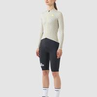 Café du Cycliste Constance Women's Midweight Jersey Radtrikot langarm Puddle