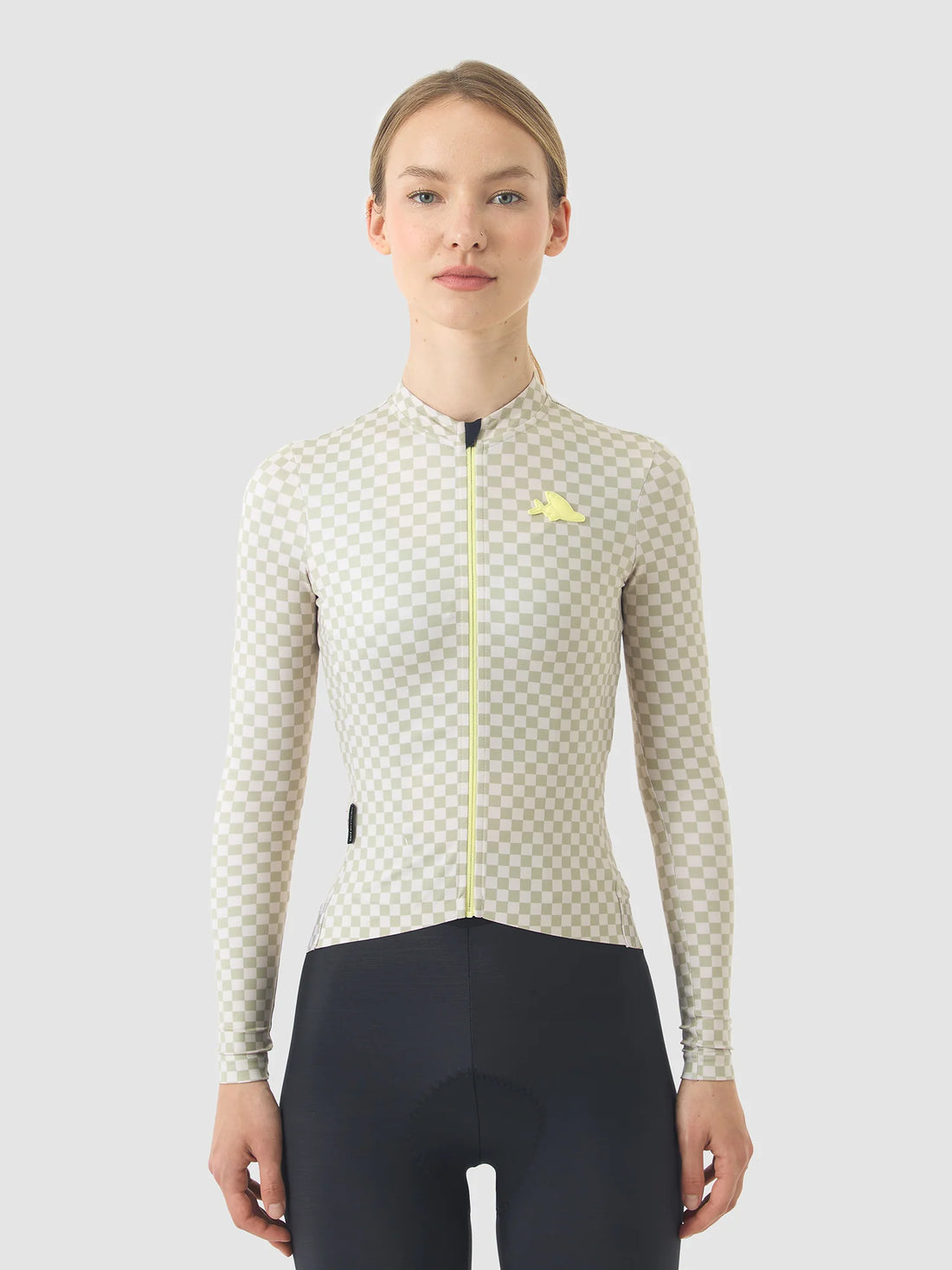 Café du Cycliste Constance Women's Midweight Jersey Radtrikot langarm Puddle