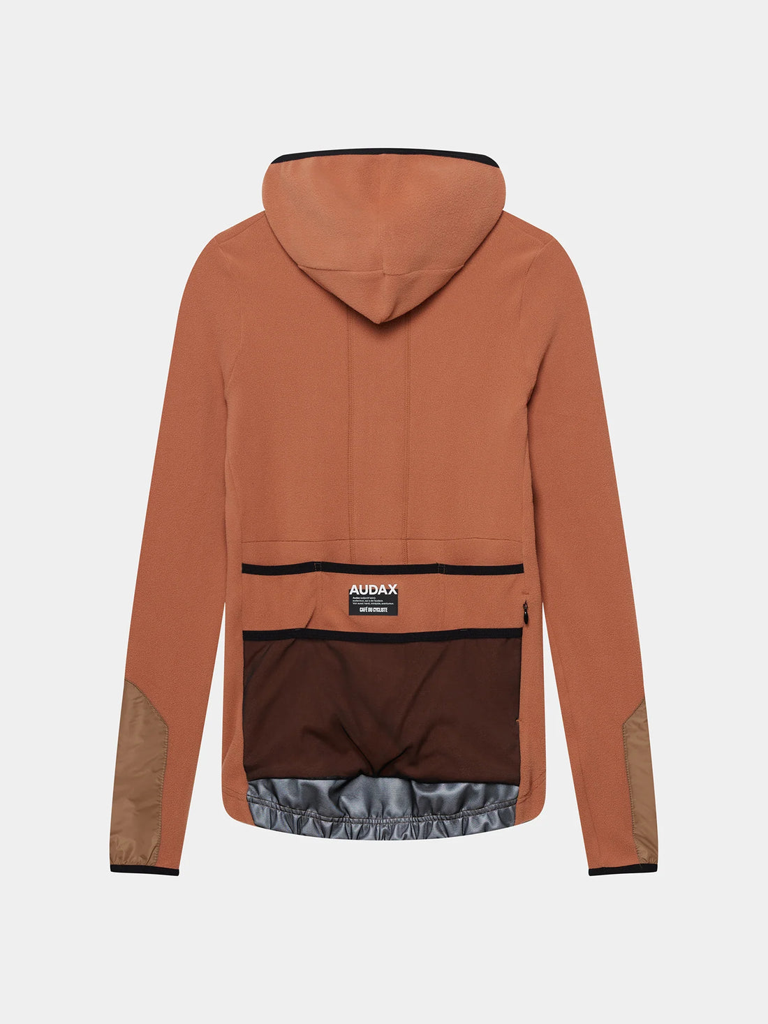 Café du Cycliste Ingrid Women's Microfleece Jersey Radtrikot langarm Cashew