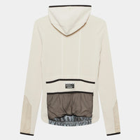 Café du Cycliste Ingrid Women's Microfleece Jersey Radtrikot langarm Pearl Grey